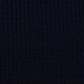 Polyester Stretch Waffle Knit Fabric, 180 gsm, 150 cm — Navy