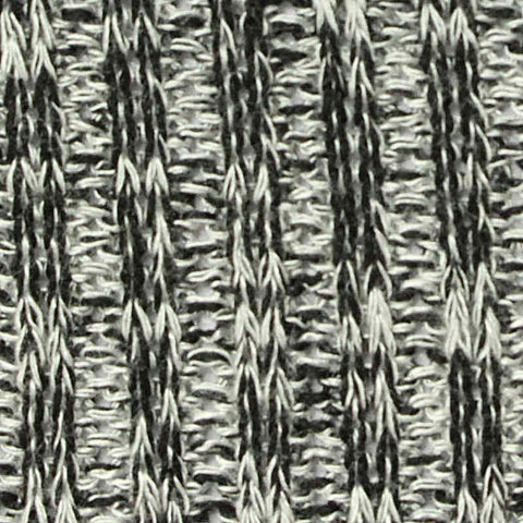 Black Marl Chunky Knit, Viscose-Poly, 195 gsm