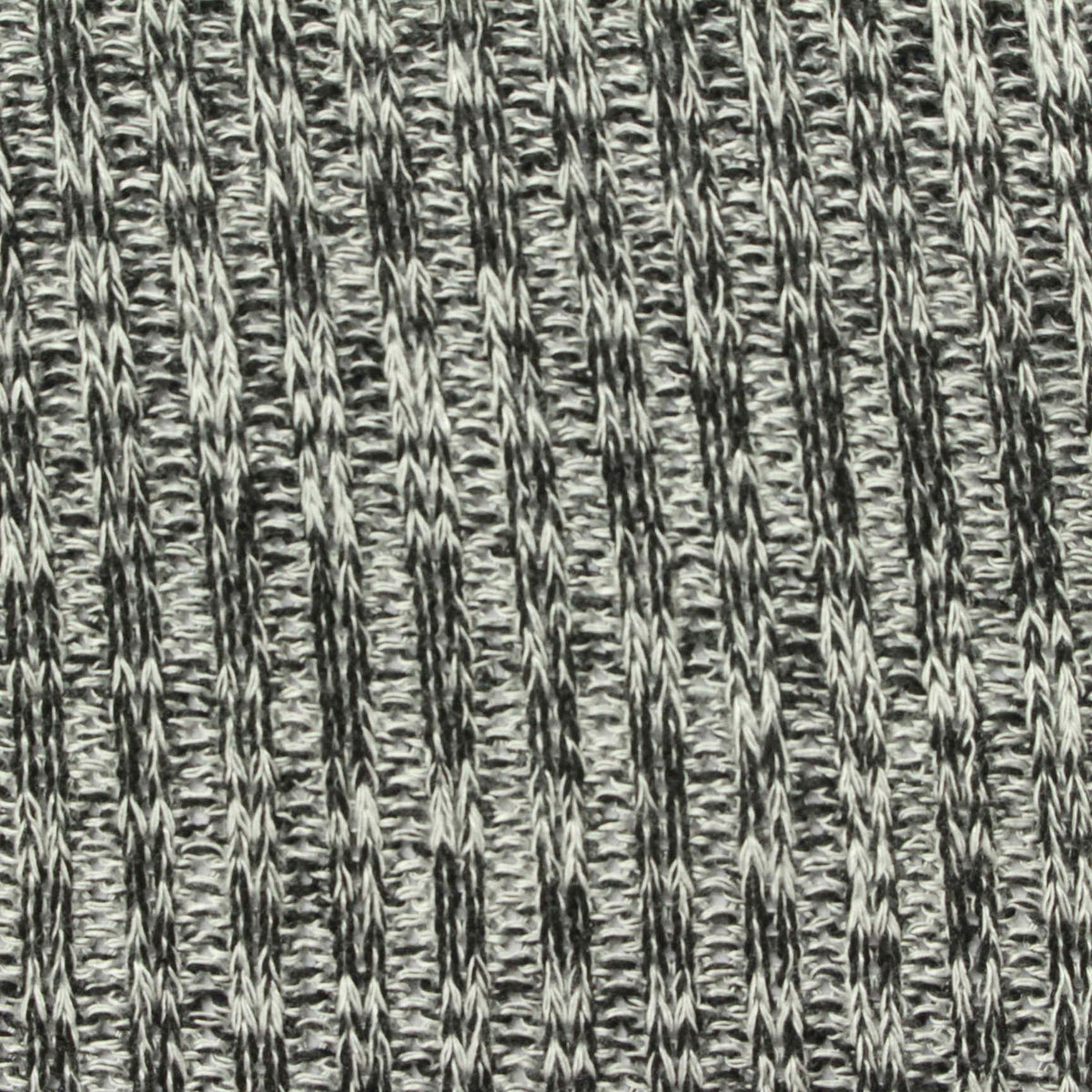 Black Marl Chunky Knit, Viscose-Poly, 195 gsm