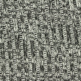 Black Marl Chunky Knit, Viscose-Poly