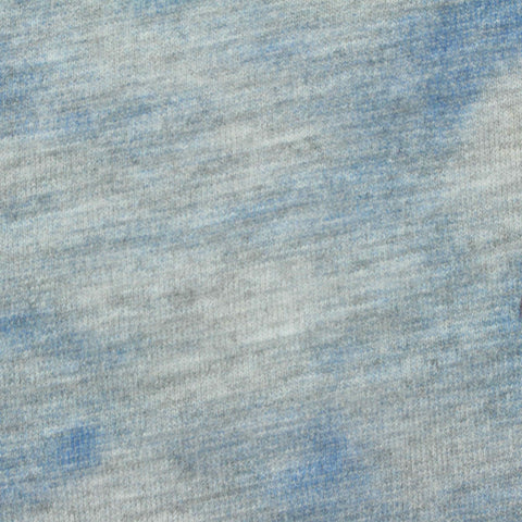 Grey Marl Jersey Knit, Poly-Cotton, 110 gsm