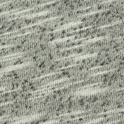 Grey Marl French Terry, Poly-Cotton, 255 gsm, 165 cm