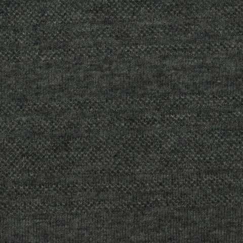 Dark Grey Marl Jersey Knit, Cotton, 215 gsm