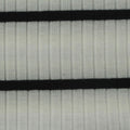 Black Horizontal-Stripe Rib Knit, Cotton-Poly, 230 gsm, 123 cm