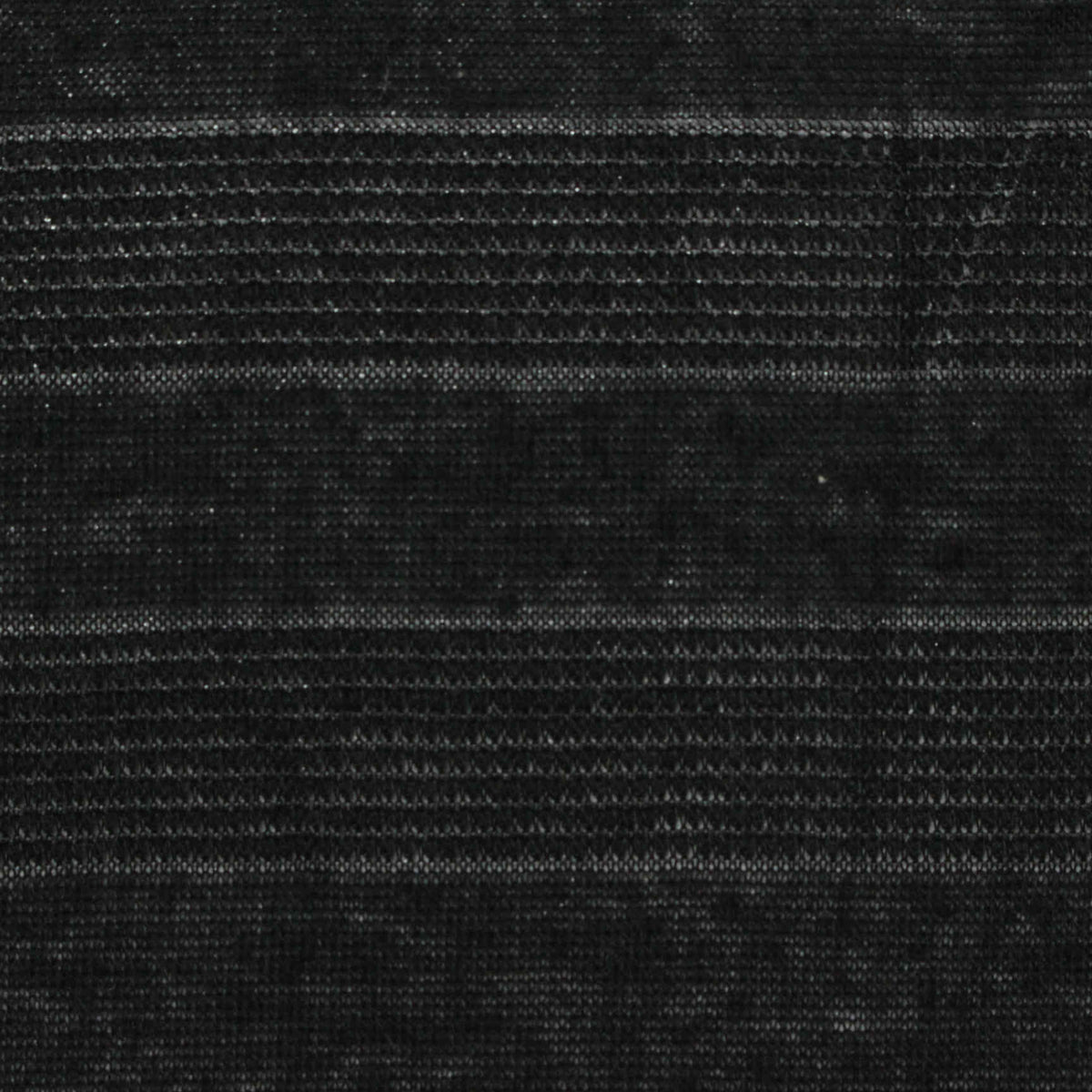 Jacquard Polyester Cotton Knit Fabric, 130 gsm, 163 cm — Black