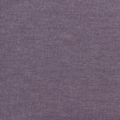 Purple Marl French Terry, Poly-Viscose, 260 gsm