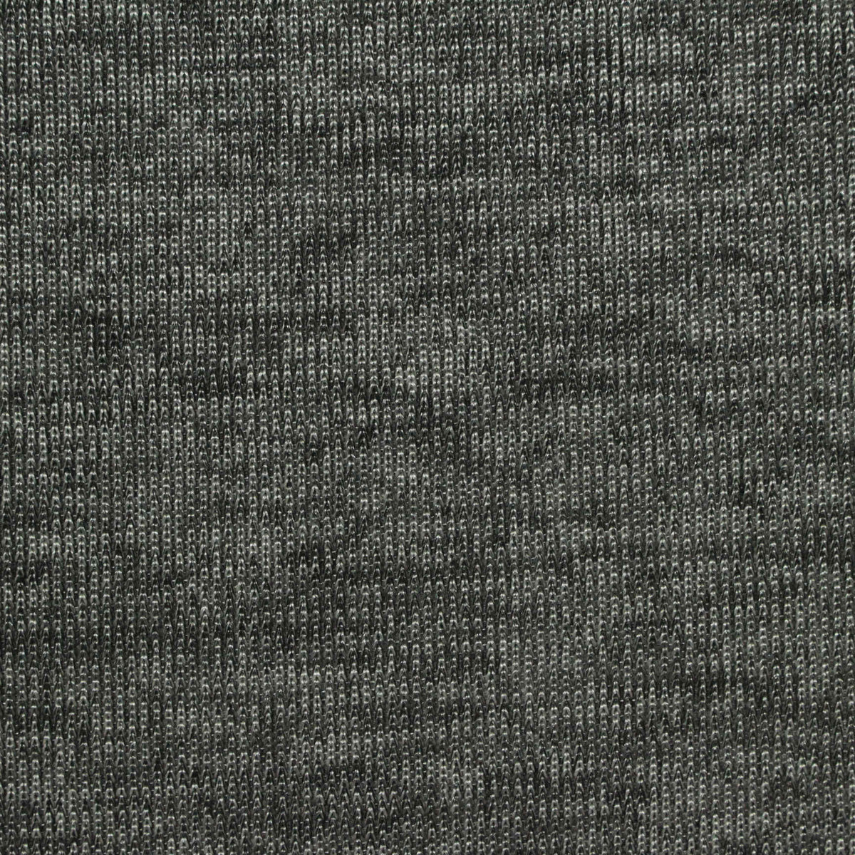 Dark Grey Marl Jersey Knit, Polyester, 210 gsm, 152 cm