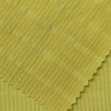 Striped Polyester Viscose Stretch Crepe Fabric, 230 gsm, 138 cm — Khaki