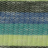 Lime Horizontal-Stripe Rib Knit, Viscose-Poly — texture