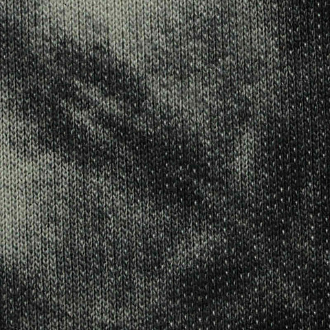 Grey Abstract French Terry, Cotton-Poly, 220 gsm