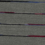 Grey Horizontal-Stripe Knit, Viscose — texture