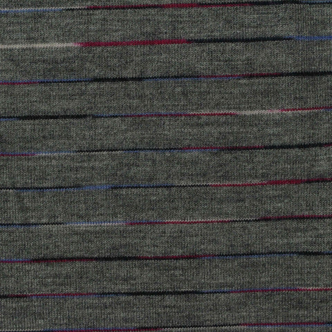 Grey Stripes Knit, Viscose