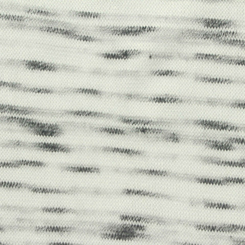 White Marl Knit, Poly-Viscose