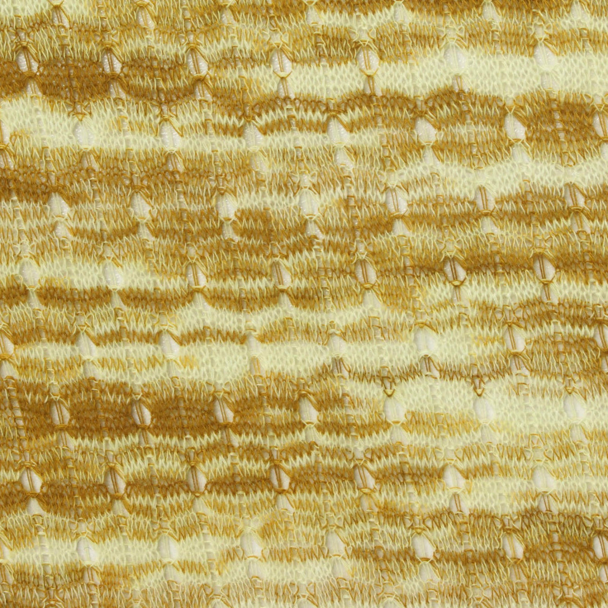 Gold Openwork Chunky Knit, Polyester