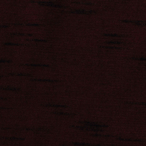 Slub Polyester Viscose Jersey Knit Fabric, 180 gsm, 168 cm — Red