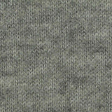 Grey Horizontal-Stripe Chunky Knit, Viscose-Poly — texture