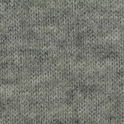 Grey Horizontal-Stripe Chunky Knit, Viscose-Poly, 210 gsm