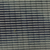 Blue Check Rib Knit, Poly-Viscose