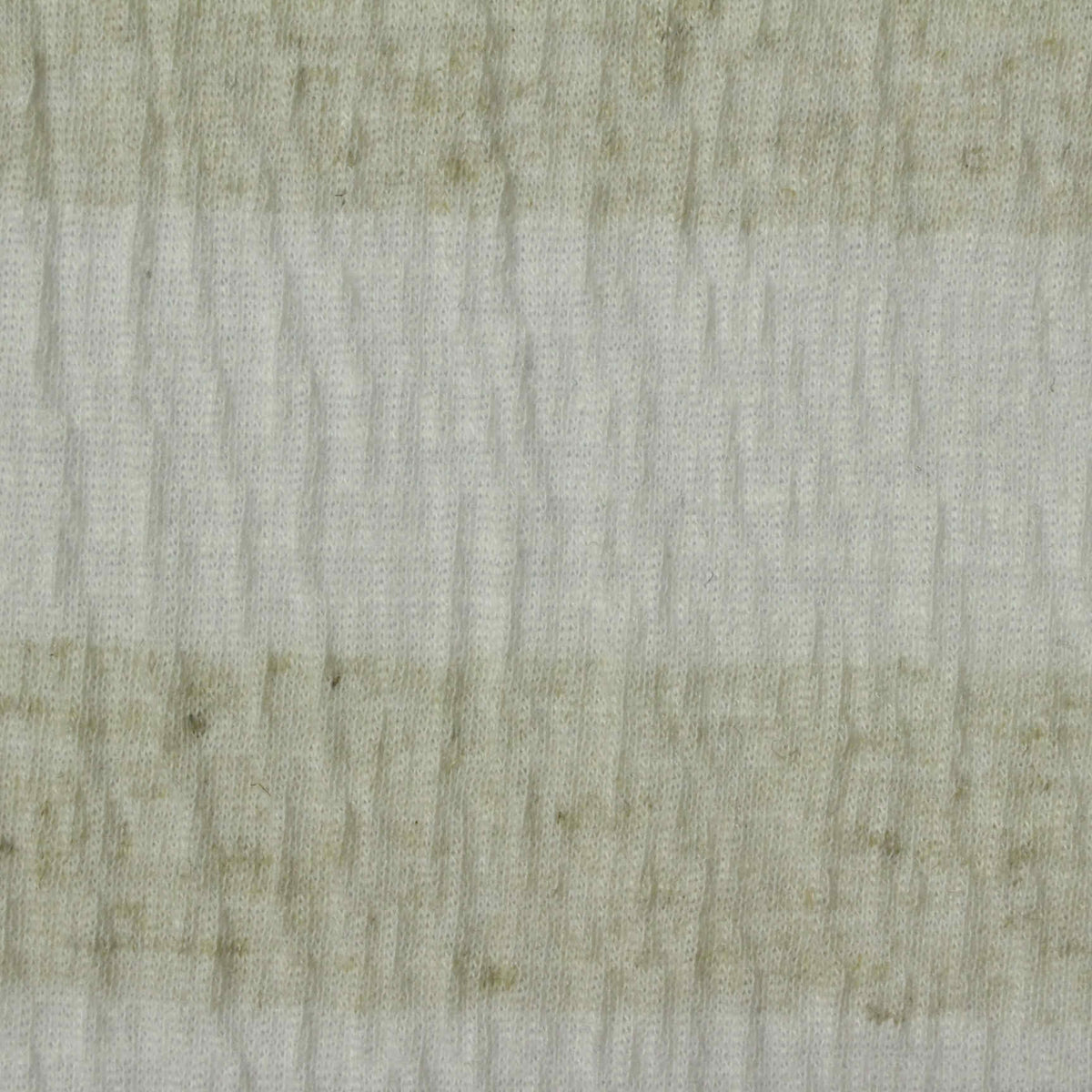 Cream Horizontal-Stripe Jersey Knit, Viscose-Poly, 195 gsm