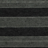Dark Grey Horizontal-Stripe Jacquard, Poly-Cotton