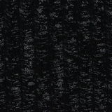 100% Polyester Rib Knit Fabric, 85 gsm, 123 cm — Black