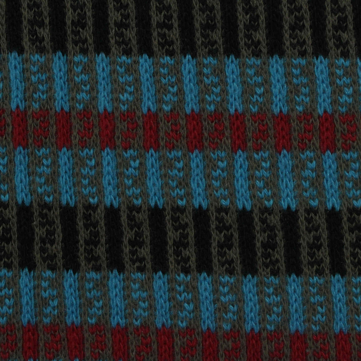 Black Horizontal-Stripe Jersey Knit, Cotton-Poly, 220 gsm, 146 cm