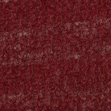 Deep Red Heathered-Marl Rib Knit, Polyester