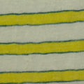 Yellow Horizontal-Stripe Knit, Cotton-Poly