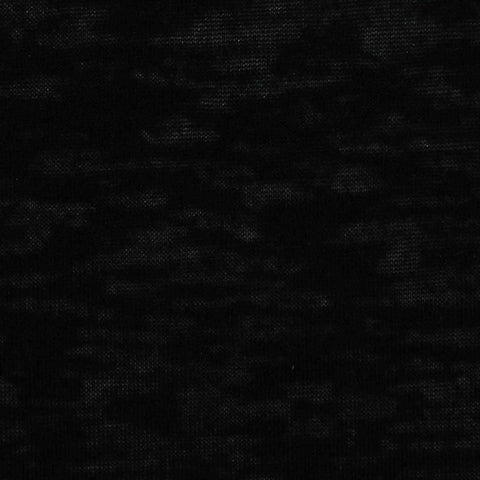 Polyester Viscose Jersey Knit Fabric, 120 gsm, 158 cm — Black
