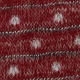 Red Dots Chunky Knit, Polyester — texture