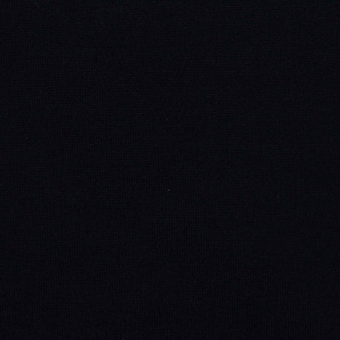 Viscose Nylon Stretch Ponte Knit Fabric, 345 gsm, 168 cm — Black