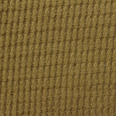 Polyester Stretch Waffle Knit Fabric, 180 gsm, 150 cm — Khaki