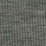 Viscose Stretch Rib Knit Fabric, 205 gsm, 135 cm — Grey — texture