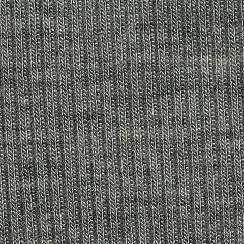 Viscose Stretch Rib Knit Fabric, 205 gsm, 135 cm — Grey