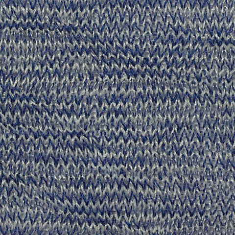 White Horizontal-Stripe Knit, Viscose-Poly, 160 gsm