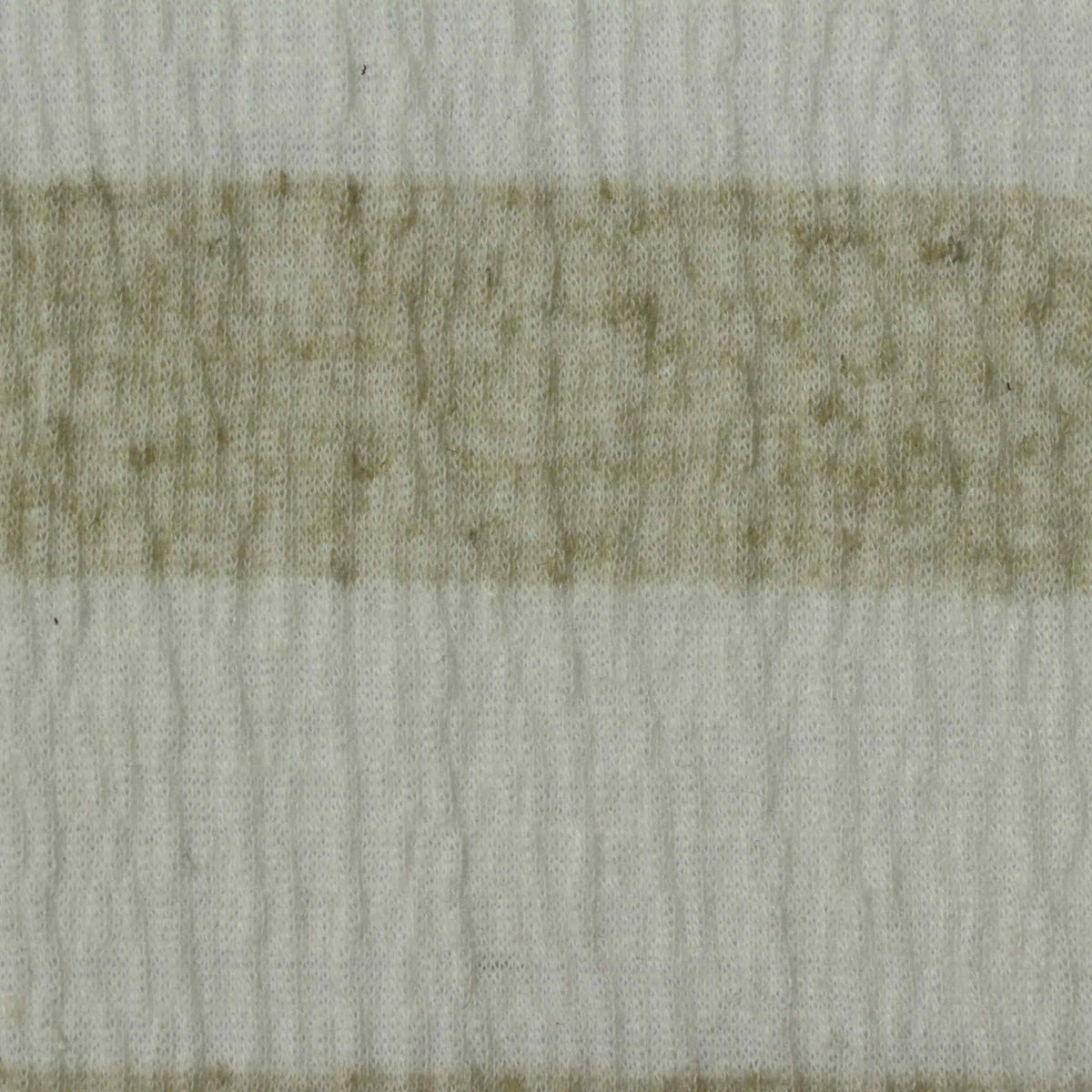 Striped Polyester Stretch Crepe Fabric, 170 gsm, 125 cm — White