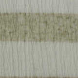 Striped Polyester Stretch Crepe Fabric, 170 gsm, 125 cm — White
