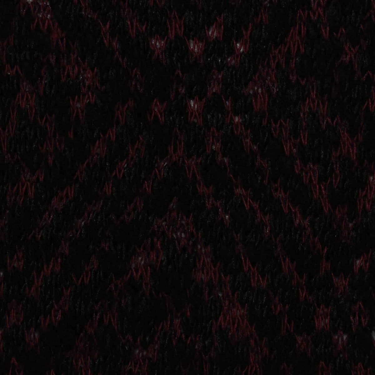 Black Marl Chunky Knit, Poly-Cotton, 360 gsm