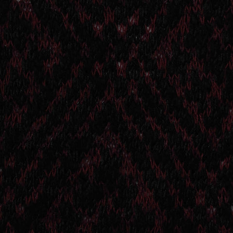 Black Marl Chunky Knit, Poly-Cotton, 360 gsm
