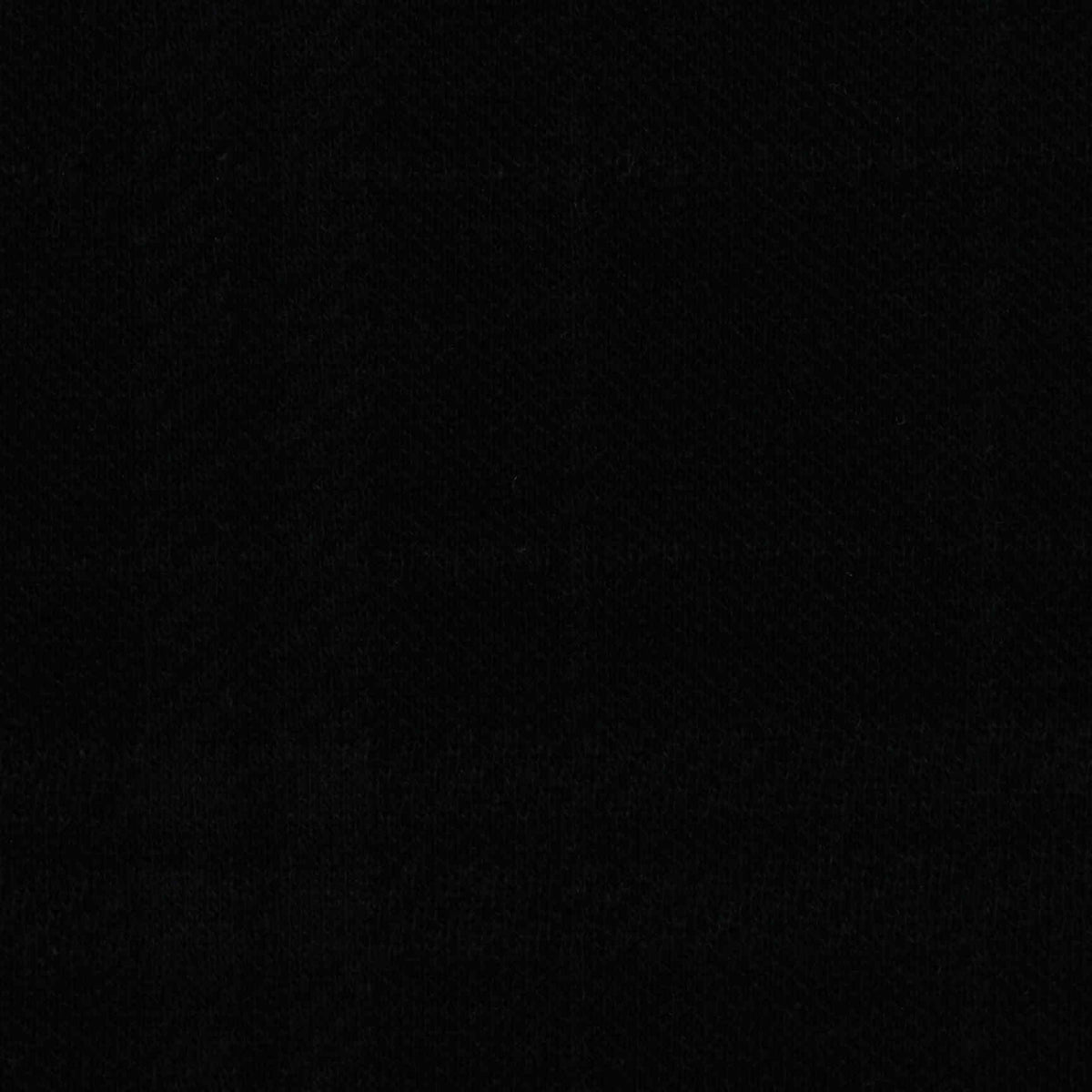 Plaid Polyester Cotton Stretch Interlock Knit Fabric, 310 gsm, 158 cm — Black