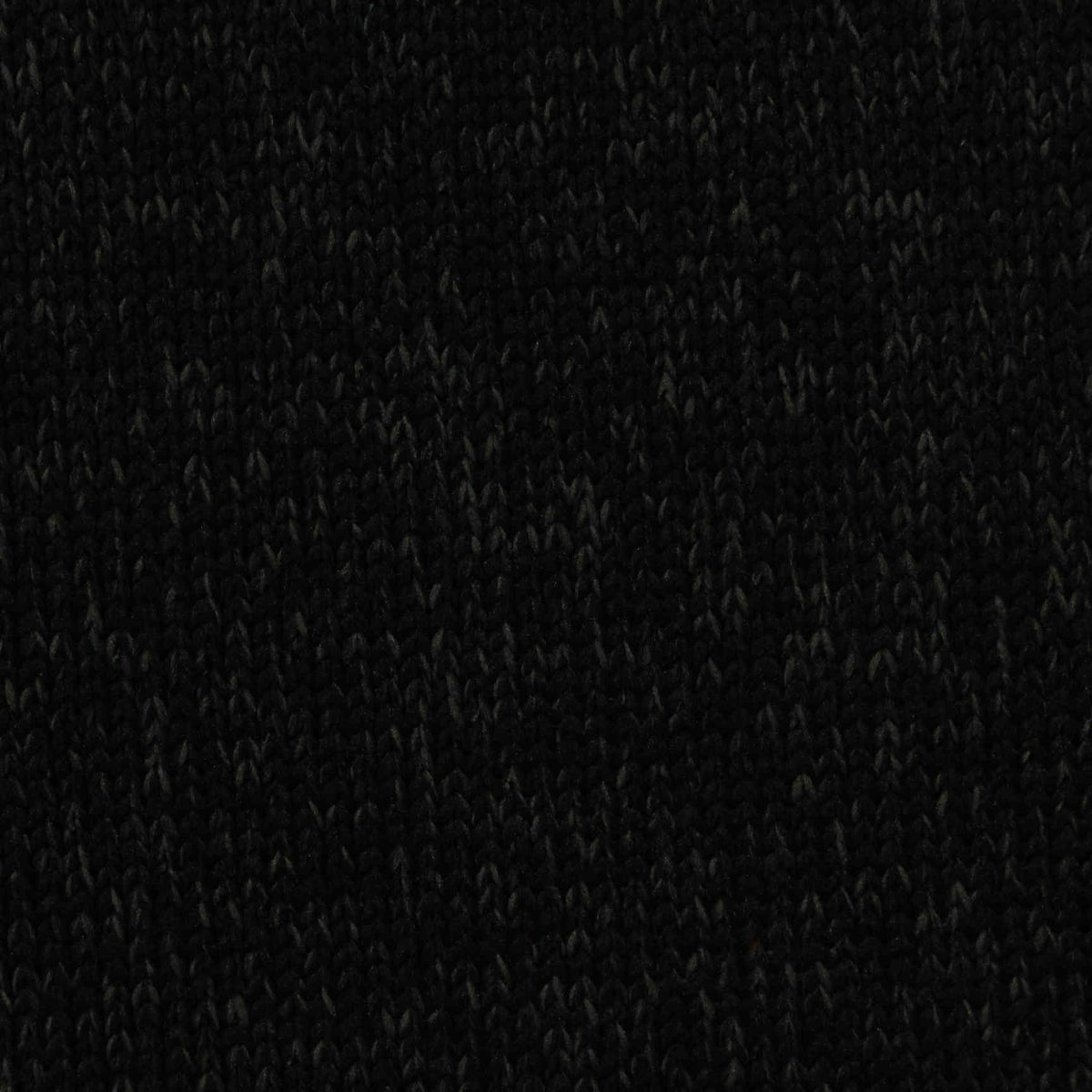 Black Marl Chunky Knit, Polyester, 220 gsm, 165 cm