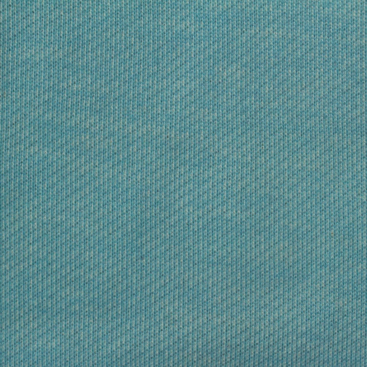 Light Blue Marl French Terry, Poly-Cotton, 250 gsm