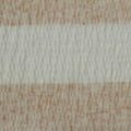 Striped Polyester Stretch Crepe Fabric, 170 gsm, 125 cm — Beige