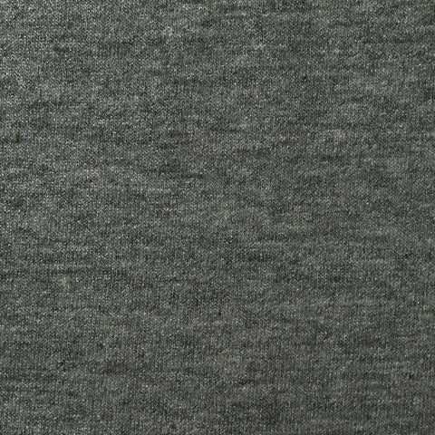 Grey Marl Jersey Knit, Cotton-Poly, 155 gsm