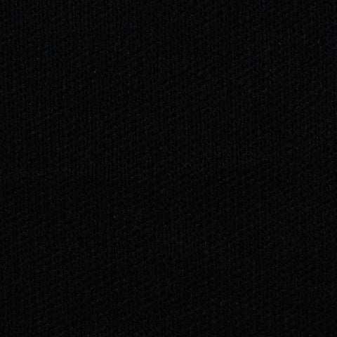 100% Polyester Jersey Knit Fabric, 287 gsm — Black