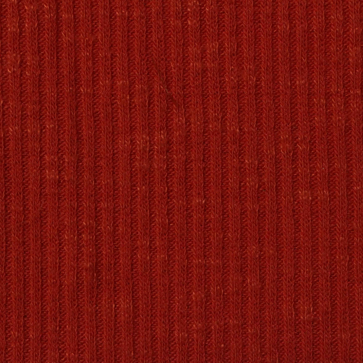 Viscose Polyester Stretch Rib Knit Fabric, 275 gsm — Red