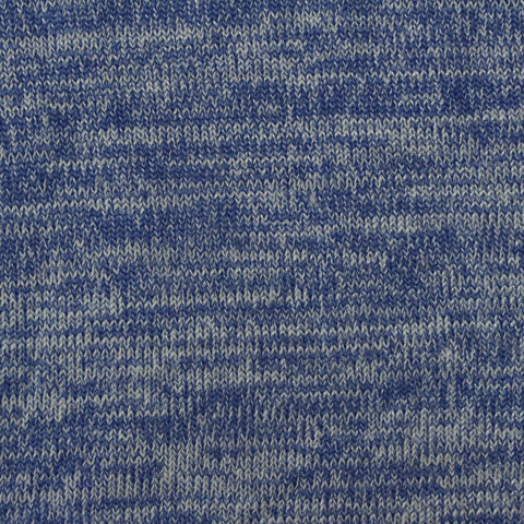 Blue Marl Jersey Knit, Poly-Viscose, 197 gsm