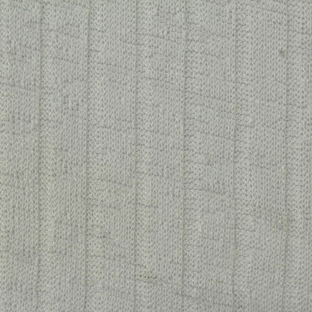 Polyester Stretch Rib Knit Fabric, 164 gsm — Grey