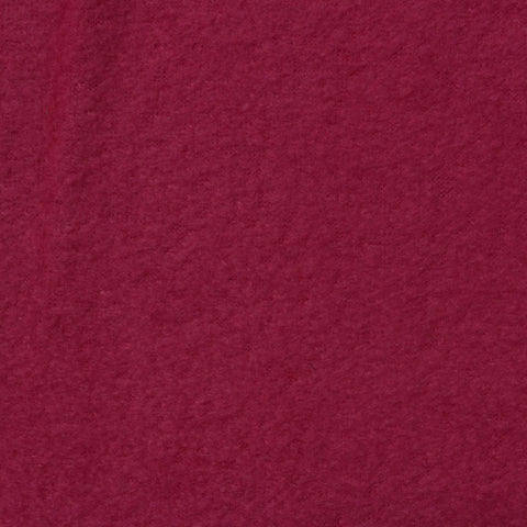 100% Polyester Fleece Fabric, 165 gsm — Red