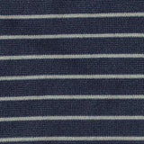 Light Grey Horizontal-Stripe Knit, Polyester — texture